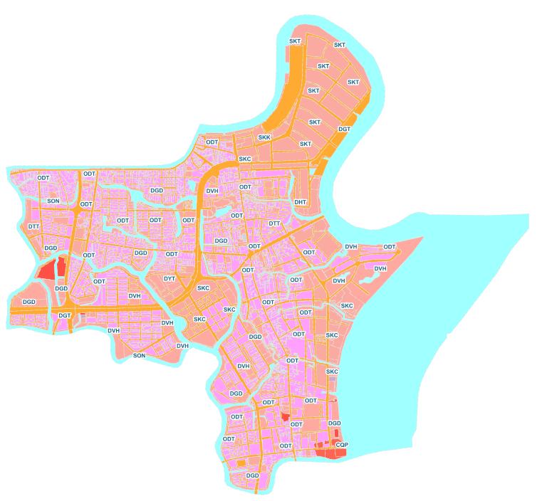 Dữ liệu Quy hoạch sử dụng đất đến năm 2020 Quận 7 - TP. Hồ Chí Minh