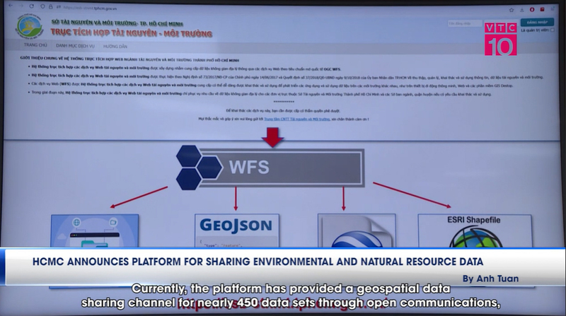 Sở Tài Nguyên và Môi Trường TP. HCM: Họp báo công bố nền tảng chia sẻ dữ liệu Tài nguyên và môi trường